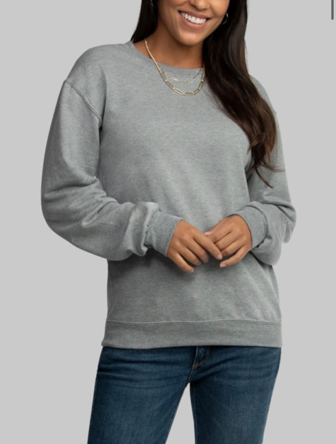 FRUIT OF THE LOOM EVERSOFT FLEECE CREW SWEATSHIRT